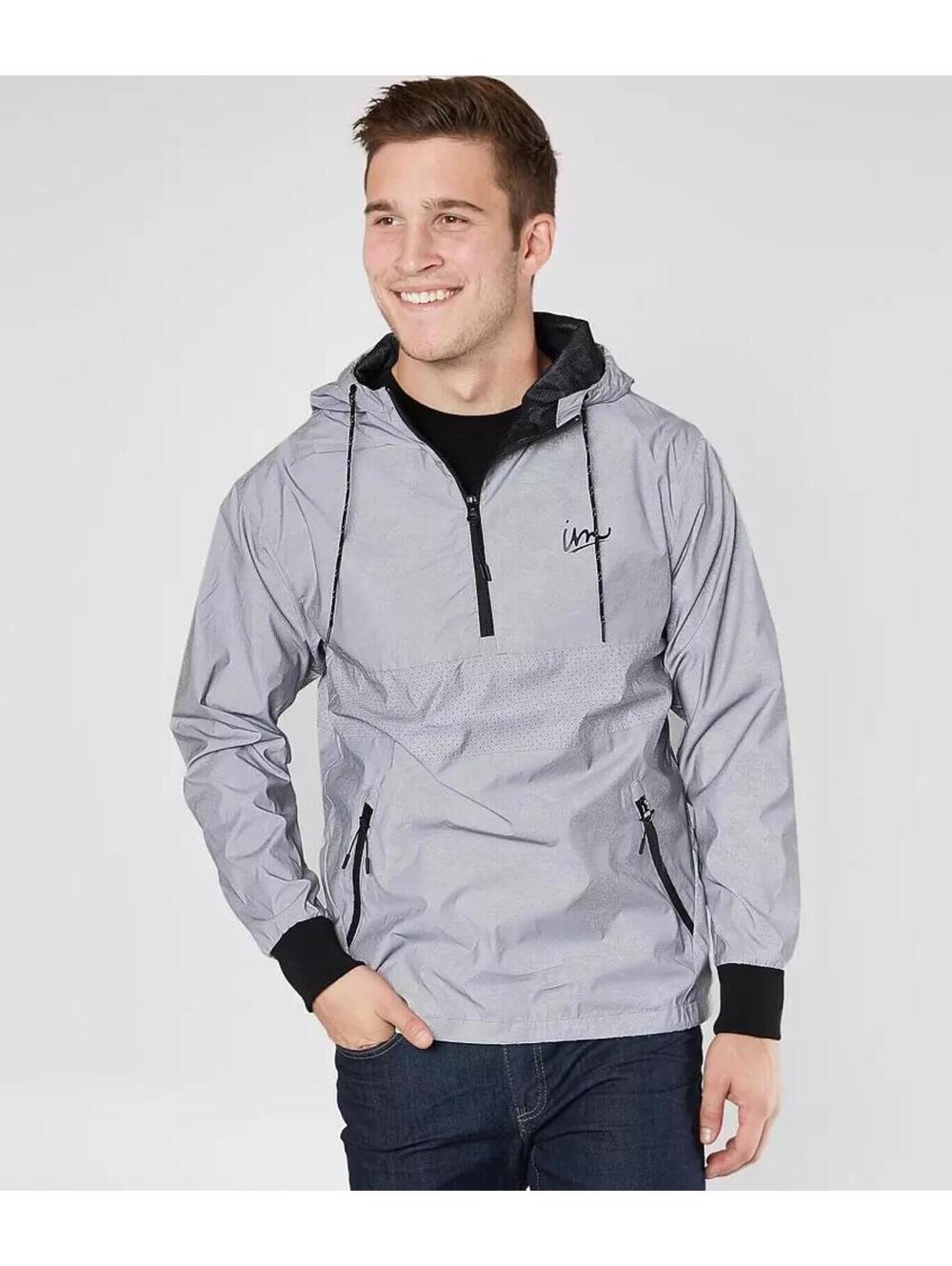 Flawless Imperial Motion jacket silver reflective hooded UNISEX M